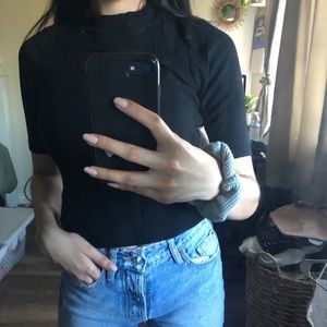 SOLD on Depop Mock Neck Top